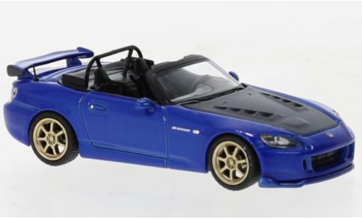 Miniature Honda S2000 1/64 Mini GT (AP2) Mugen metallise bleu Honda S2000 1/64 Mini GT (AP2) Mugen metallise bleu miniature