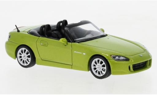 Miniature Honda S2000 1/64 Mini GT metallise la chaux Honda S2000 1/64 Mini GT metallise la chaux miniature