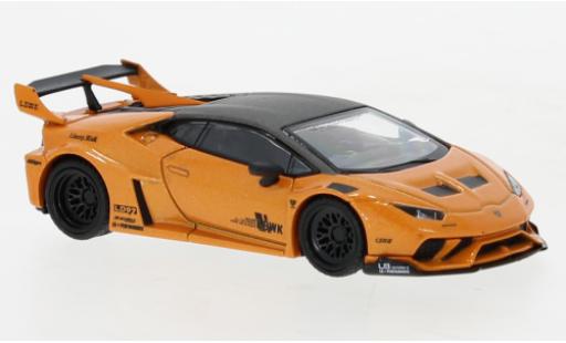 Miniature Lamborghini Huracan 1/64 Mini GT GT LB Works metallise orange Lamborghini Huracan 1/64 Mini GT GT LB Works metallise orange miniature