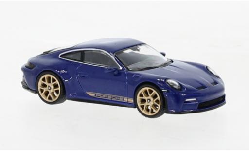 Miniature Porsche 991 GT3 1/64 Mini GT 911  Touring metallise bleue Porsche 991 GT3 1/64 Mini GT 911  Touring metallise bleue miniature