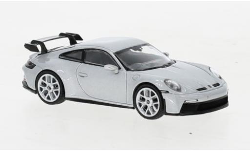 Miniature Porsche 992 GT3 1/64 Mini GT 911  grise Porsche 992 GT3 1/64 Mini GT 911  grise miniature