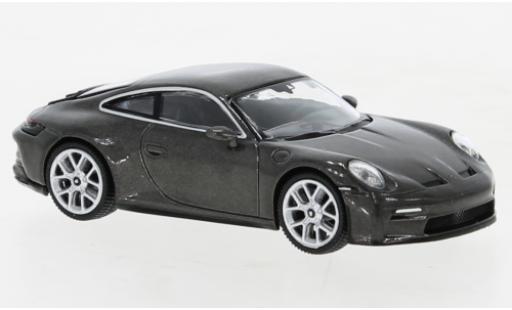 Miniature Porsche 992 GT3 1/64 Mini GT 911  Touring metallise grise Porsche 992 GT3 1/64 Mini GT 911  Touring metallise grise miniature