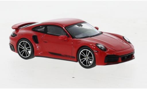 Miniature Porsche 992 Turbo s 1/64 Mini GT 911  Turbo S rouge Porsche 992 Turbo s 1/64 Mini GT 911  Turbo S rouge miniature