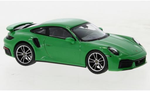 Miniature Porsche 992 Turbo s 1/64 Mini GT 911  Turbo S vert Porsche 992 Turbo s 1/64 Mini GT 911  Turbo S vert miniature
