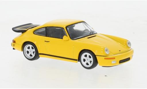 Miniature Ruf CTR 1/64 Mini GT Porsche RUF jaune 1987 Ruf CTR 1/64 Mini GT Porsche RUF jaune 1987 miniature
