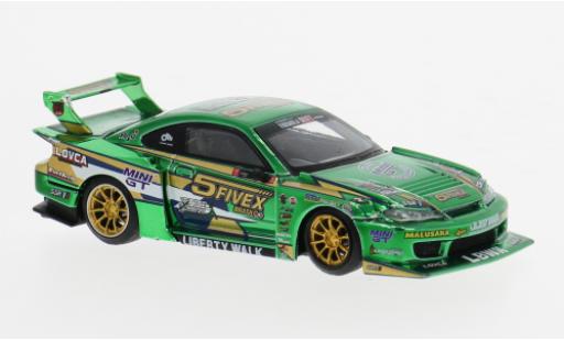 Miniature Nissan Silvia 1/64 Mini GT S15 LB-Super Silhouette 2024 Fausto Racing 1:64 Nissan Silvia 1/64 Mini GT S15 LB-Super Silhouette 2024 Fausto Racing 1:64 miniature