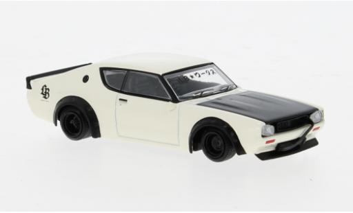 Miniature Nissan Skyline 1/64 Mini GT Kenmeri Liberty Walk blanche 1:64 Nissan Skyline 1/64 Mini GT Kenmeri Liberty Walk blanche 1:64 miniature