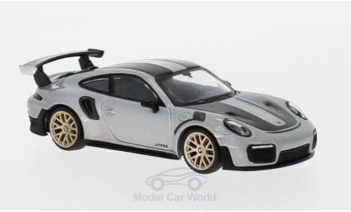 Miniature Porsche 991 GT2 RS 1/64 Mini GT 911 ( II) GT2 RS grise Weissach Package Porsche 991 GT2 RS 1/64 Mini GT 911 ( II) GT2 RS grise Weissach Package miniature