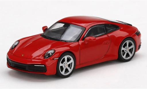 Miniature Porsche 992 4S 1/64 Mini GT 911 () Carrera 4S rouge Porsche 992 4S 1/64 Mini GT 911 () Carrera 4S rouge miniature