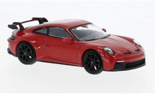 Miniature Porsche 992 GT3 1/64 Mini GT 911  rouge 1:64 Porsche 992 GT3 1/64 Mini GT 911  rouge 1:64 miniature