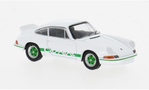 Miniature Porsche 911 1/64 Mini GT Carrera RS 2.7 blanche/verte 1973 1:64 Porsche 911 1/64 Mini GT Carrera RS 2.7 blanche/verte 1973 1:64 miniature