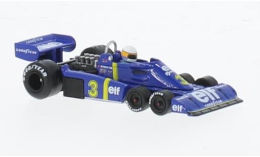 Tyrrell P34 1/64 Mini GT No.3 Formel 1 GP Schweden 1976 1:64 miniature