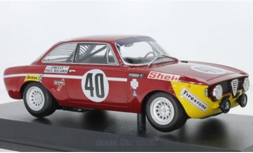 Miniature Alfa Romeo GT 1/18 Minichamps A 1300 Junior No.40 24h Paul Ricard 1971 G.Piccini/G.Chasseuil Alfa Romeo GT 1/18 Minichamps A 1300 Junior No.40 24h Paul Ricard 1971 G.Piccini/G.Chasseuil miniature