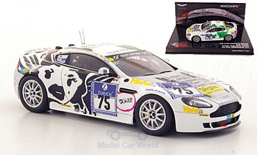 Miniature Aston Martin V8 Vantage 1/43 Minichamps Vantage No.75 Team Werner 24h Nürburgring 2011 Aston Martin V8 Vantage 1/43 Minichamps Vantage No.75 Team Werner 24h Nürburgring 2011 miniature