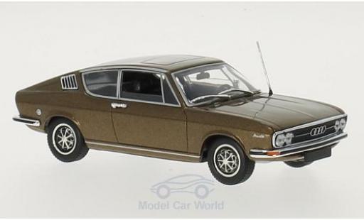 Miniature Audi 100 1/43 Minichamps Coupe metallise marron 1969 Audi 100 1/43 Minichamps Coupe metallise marron 1969 miniature