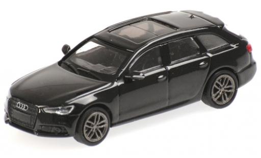 Miniature Audi A6 1/87 Minichamps Avant metallise noire 2018 Audi A6 1/87 Minichamps Avant metallise noire 2018 miniature