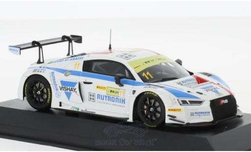 Audi R8 1/43 Minichamps LMS No.11 HCB-Rutronik-Racing Fia GT World Cup GT Cup Macau 2017 L.di Grassi miniature