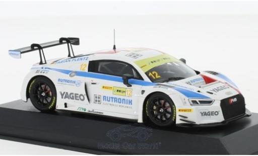 Audi R8 1/43 Minichamps LMS No.12 HCB-Rutronik-Racing Fia GT World Cup GT Cup Macau 2017 F.Plentz miniature
