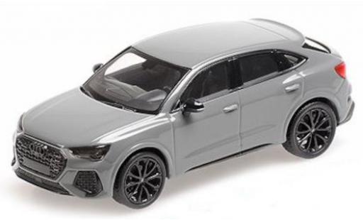 Miniature Audi RS Q3 1/43 Minichamps Sportback (F3) grise 2019 Audi RS Q3 1/43 Minichamps Sportback (F3) grise 2019 miniature
