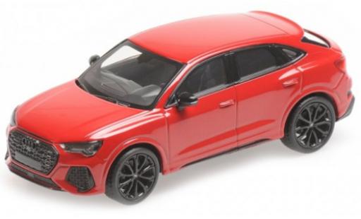 Miniature Audi RS Q3 1/43 Minichamps Sportback metallise rouge 2019 Audi RS Q3 1/43 Minichamps Sportback metallise rouge 2019 miniature