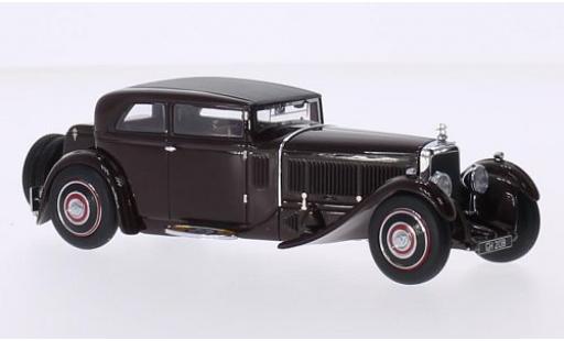 Miniature Bentley Speed 6 1/43 Minichamps Speed Six Corsica Coupe marron RHD 1930 Blackhawk musée Collection Bentley Speed 6 1/43 Minichamps Speed Six Corsica Coupe marron RHD 1930 Blackhawk musée Collection miniature
