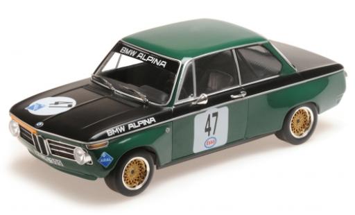 Miniature Bmw 1600 1/18 Minichamps -2 No.47 -Alpina Eifelrennen Nürburgring 1971 P.Meyer Bmw 1600 1/18 Minichamps -2 No.47 -Alpina Eifelrennen Nürburgring 1971 P.Meyer miniature
