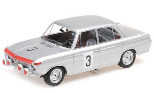Bmw 1800 1/18 Minichamps TiSA No.3 24h Spa 1965 D.Glemser/J.Ickx miniature