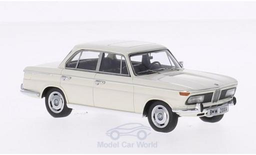 Bmw 2000 1/43 Minichamps A blanche 1962 miniature