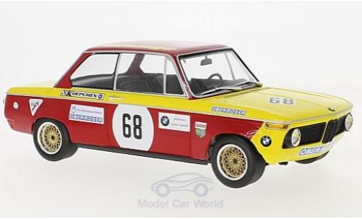 Bmw 2002 1/18 Minichamps No.68 Autohaus Speidel Hockenheim 1970 J.Obermoser miniature