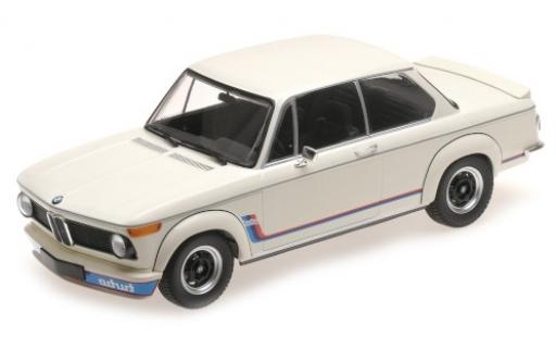 Miniature Bmw 2002 1/18 Minichamps Turbo blanche/Dekor 1973 Bmw 2002 1/18 Minichamps Turbo blanche/Dekor 1973 miniature