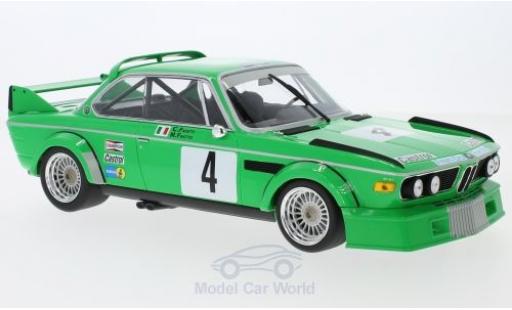 Bmw 3.0 S 1/18 Minichamps CSL No.4 Jolly Club Milano ETCC Zandvoort Trophy 1979 M.Finotto/C.Facetti miniature