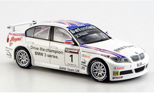 Miniature Bmw 320 1/43 Minichamps Si No.1 WTCC 2006 A.Priaulx Bmw 320 1/43 Minichamps Si No.1 WTCC 2006 A.Priaulx miniature