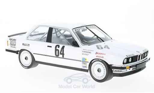 Bmw 325 1/18 Minichamps i No.64 Auto Budde Team 24h Nürburgring 1986 M.Oestreich/O.Rensing/W.Vogt miniature