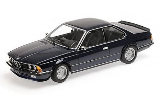 Miniature Bmw 635 CSI 1/18 Minichamps 635 CSi (E24) metallise bleue 1982 Bmw 635 CSI 1/18 Minichamps 635 CSi (E24) metallise bleue 1982 miniature