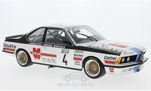 Bmw 635 CSI 1/18 Minichamps 635 CSi (E24) No.4 Italia Würth 24h Spa 1984 R.Ravaglia/G.Berger/M.Winkelhock miniature