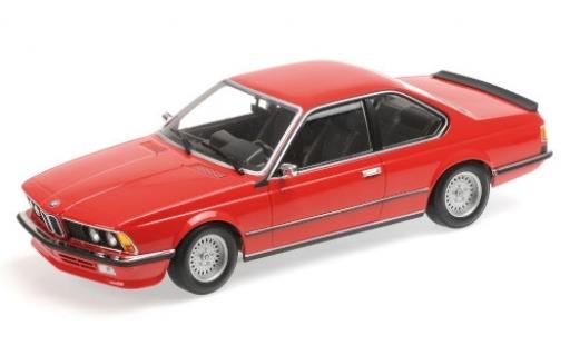 Bmw 635 CSI 1/18 Minichamps rouge 1982 miniature