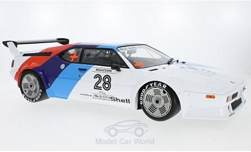 Miniature Bmw M1 1979 1/12 Minichamps Procar No.28 Motorsport Procar 1979 C.Regazzoni Bmw M1 1979 1/12 Minichamps Procar No.28 Motorsport Procar 1979 C.Regazzoni miniature