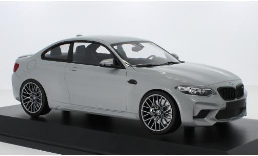 Miniature Bmw M2 1/18 Minichamps Competition (F22) grise 2019 Bmw M2 1/18 Minichamps Competition (F22) grise 2019 miniature