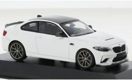 Bmw M2 1/43 Minichamps CS blanche 2020 1:43 miniature