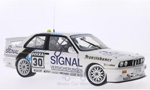 Miniature Bmw M3 E30 1/18 Minichamps (E30) DTM No.30 Team Isert Signal Versicherungen DTM 1991 L.von Bayern Bmw M3 E30 1/18 Minichamps (E30) DTM No.30 Team Isert Signal Versicherungen DTM 1991 L.von Bayern miniature