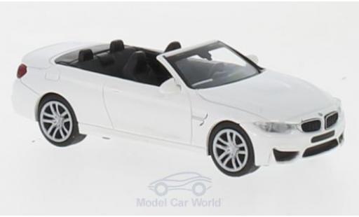 Miniature Bmw M4 1/87 Minichamps Cabriolet blanche 2015 Bmw M4 1/87 Minichamps Cabriolet blanche 2015 miniature
