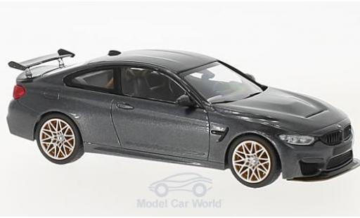 Miniature Bmw M4 1/43 Minichamps (F82) GTS metallise grise 2016 mit orangenen Felgen Bmw M4 1/43 Minichamps (F82) GTS metallise grise 2016 mit orangenen Felgen miniature