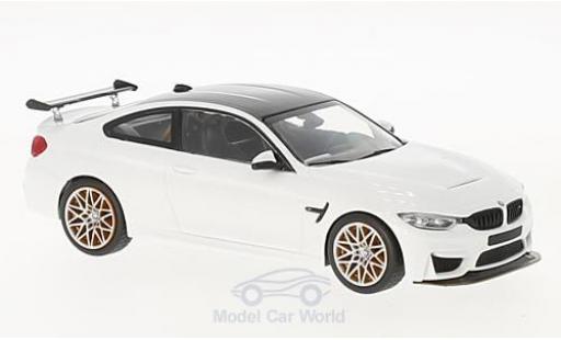 Miniature Bmw M4 1/43 Minichamps (F82) GTS blanche 2016 mit orangen Felgen Bmw M4 1/43 Minichamps (F82) GTS blanche 2016 mit orangen Felgen miniature