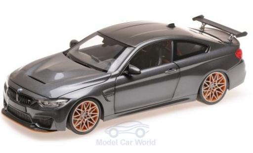 Miniature Bmw M4 1/18 Minichamps GTS metallise grise 2016 Bmw M4 1/18 Minichamps GTS metallise grise 2016 miniature