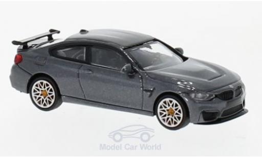 Miniature Bmw M4 1/87 Minichamps GTS metallise grise 2016 mit orangen Felgen Bmw M4 1/87 Minichamps GTS metallise grise 2016 mit orangen Felgen miniature
