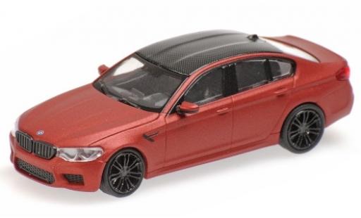 Miniature Bmw M5 1/87 Minichamps (F90) matt-rouge/carbon 2018 Bmw M5 1/87 Minichamps (F90) matt-rouge/carbon 2018 miniature