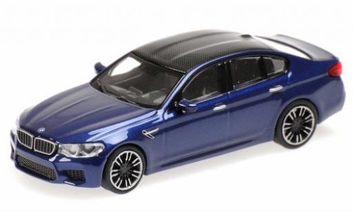 Miniature Bmw M5 1/87 Minichamps (F90) metallise bleue/carbon 2018 Bmw M5 1/87 Minichamps (F90) metallise bleue/carbon 2018 miniature