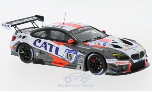 Bmw M6 1/43 Minichamps GT3 No.19 Schubert Motorsport 24h Nürburgring 2017 J.Klingmann/J.Edwards/T.Onslow-Cole/J.Müller miniature