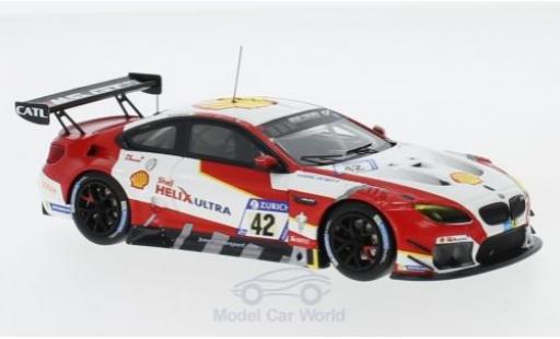 Miniature Bmw M6 1/43 Minichamps GT3 No.42 Team Schnitzer S 24h Nürburgring 2017 M.Wittmann/T.Blomqvist/M.Tomczyk/A.Farfus Bmw M6 1/43 Minichamps GT3 No.42 Team Schnitzer S 24h Nürburgring 2017 M.Wittmann/T.Blomqvist/M.Tomczyk/A.Farfus miniature