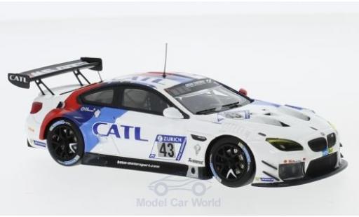 Miniature Bmw M6 1/43 Minichamps GT3 No.43 Team Schnitzer CATL 24h Nürburgring 2017 A.Farfus/A.Lynn/A.Felix Da Costa/T.Schneider Bmw M6 1/43 Minichamps GT3 No.43 Team Schnitzer CATL 24h Nürburgring 2017 A.Farfus/A.Lynn/A.Felix Da Costa/T.Schneider miniature